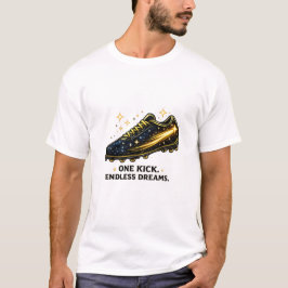 Camiseta Chuteiras de Futebol One Kick Endless Dreams Desig