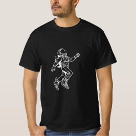 Camiseta Chutes Espaciais: Voo do Astronauta Alado