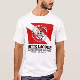 Camiseta Chuuk Lagoon (melhores destroços)