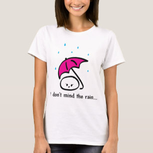 Camiseta Chuva = arcos-íris (impressão frente e verso)