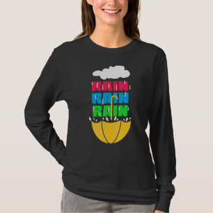 Camiseta Chuva Chuva Chuva Chuva Pélvica Guarda-chuvas Pluv