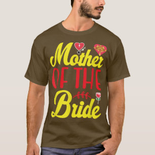 Camiseta Chuva de CasamentoFesta de Noiva Mãe da Noiva Mãe 