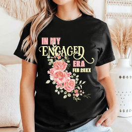 Camiseta Chuva de noiva floral engajada