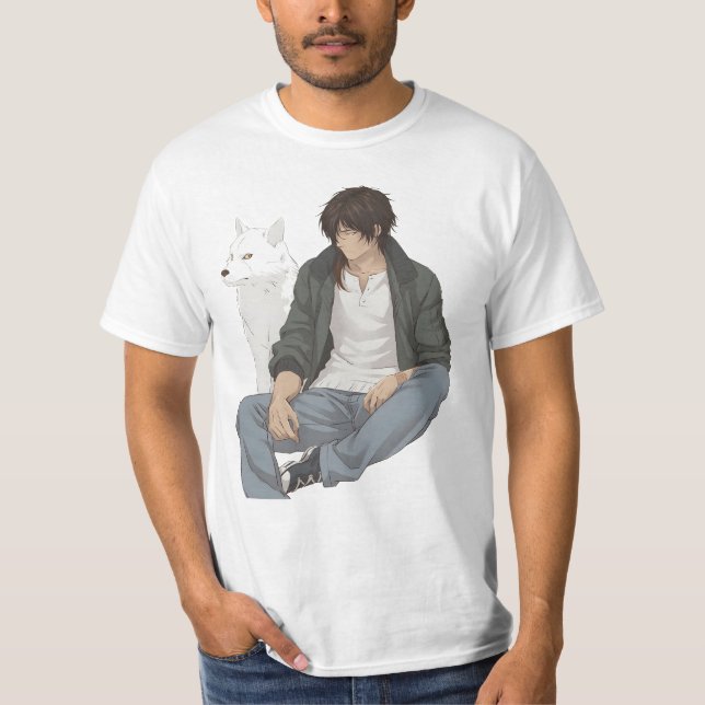 Camiseta "Chuva de Wolf - Kiba" (Frente)