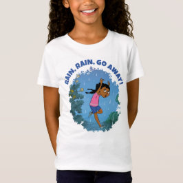 Camiseta CHUVA FUI LÁ FORA Negras Afro Garotas