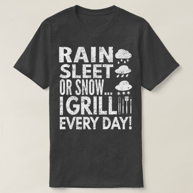 Camiseta Chuva Ou Neve (Frente do Design)