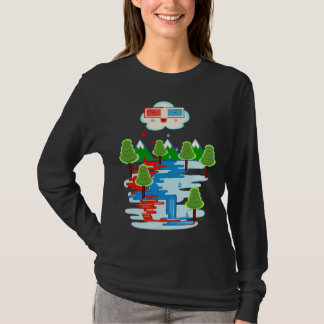 Camiseta Chuva vermelha