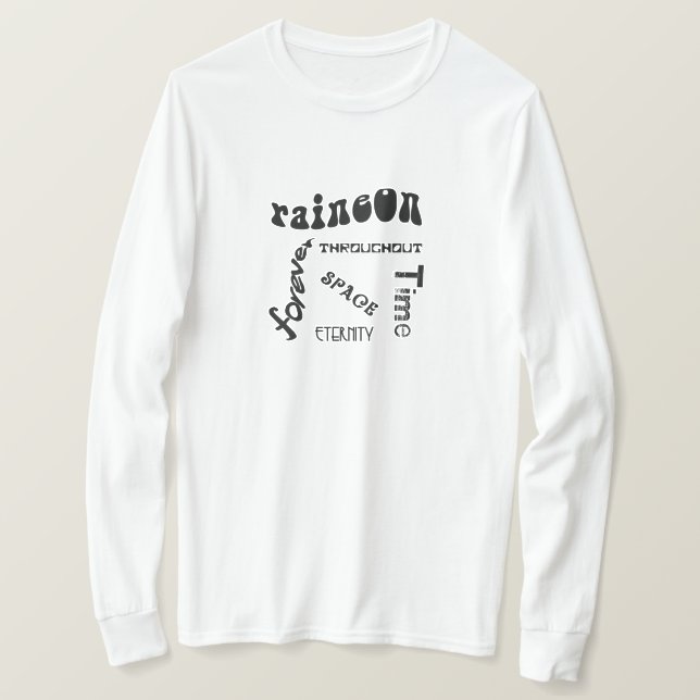 Camiseta ChuvaEterna (Frente do Design)