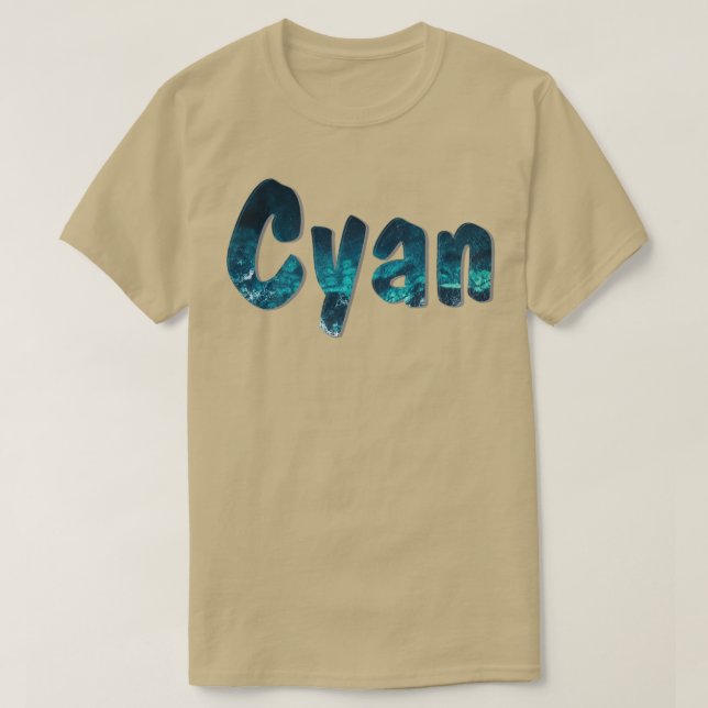 Camiseta Ciano (Frente do Design)