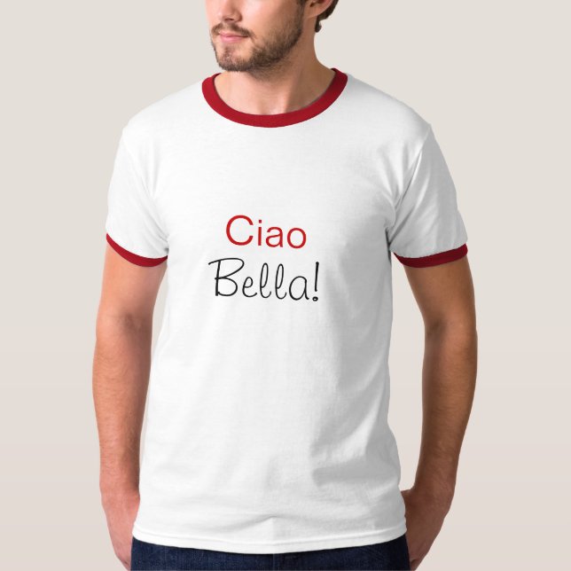 Camiseta Ciao Bella (Frente)