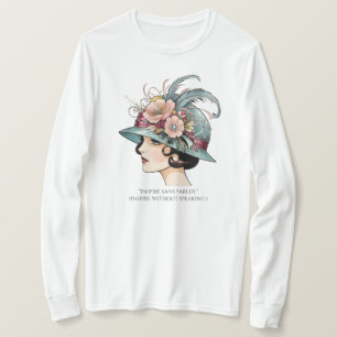 Camiseta Ciao Bella – La Muse Art Deco French Lady