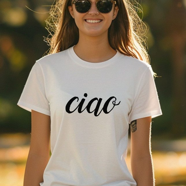 Camiseta Ciao, Itália Moderna (Criador carregado)