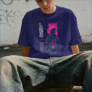 Camiseta Ciborgue Urbano Neon