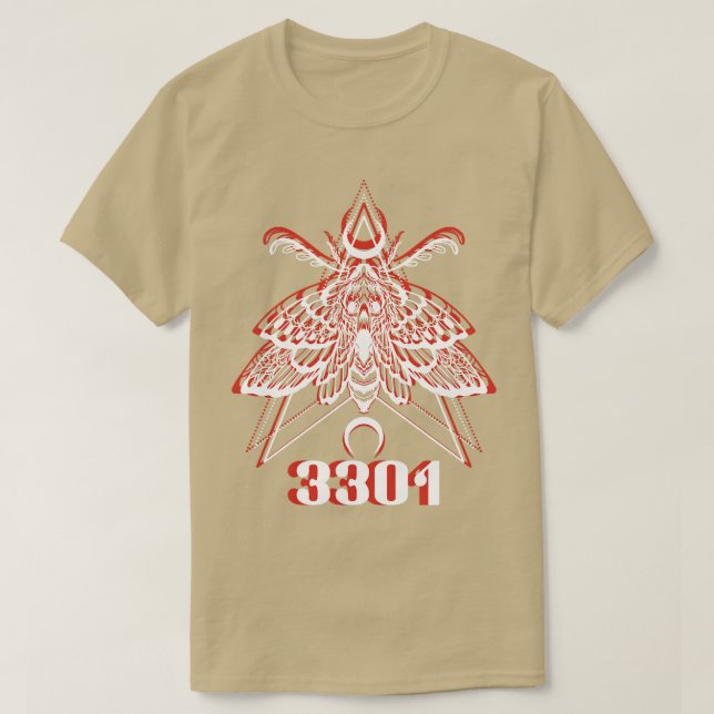 Camiseta cicada 1 (Frente do Design)