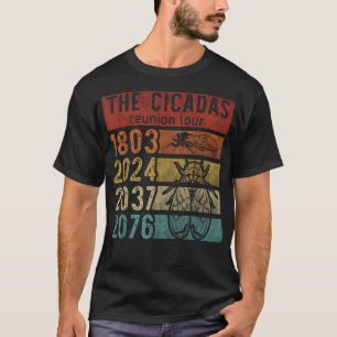 Camiseta Cicada Brood XIII XIX Reunion Swarm C