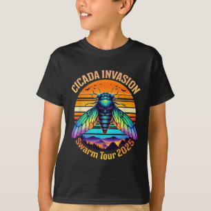 Camiseta Cicada Brood Xiv Summer Cicadas Swarm Tour 2025