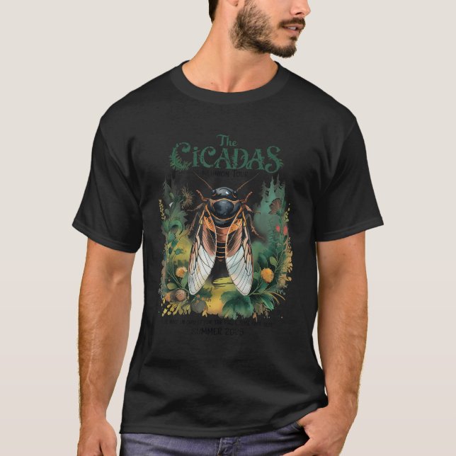 Camiseta Cicada Brood Xiv Summer Reunion Tour Desde 1603 Wa (Frente)