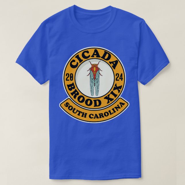 Camiseta Cicada Brood XIX Sul olina (Frente do Design)