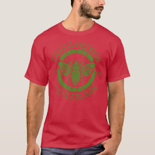 Camiseta Cicada Geddon Sobrevivente Cicada 2024 Citação eng