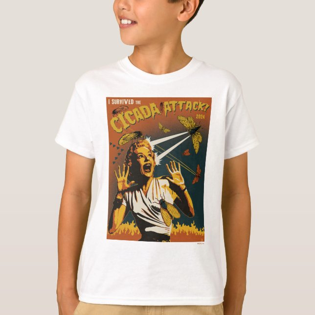 Camiseta Cicada Gritando Lady 2024 (Frente)