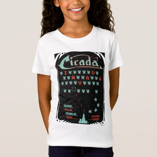 Camiseta Cicada Invada (Frente)