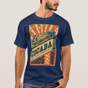 Camiseta Cicada Invasão 2024 - Letra Press