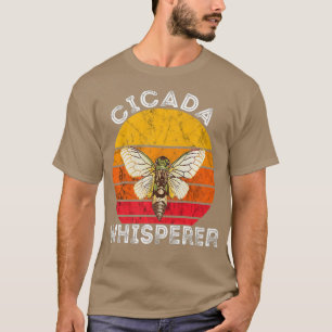 Camiseta Cicada Whisperer Brood Insetor Retro Entorpecente