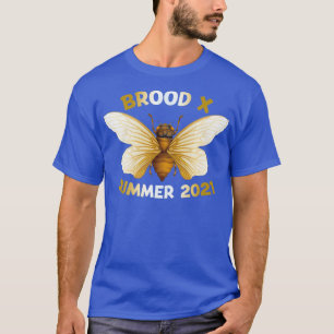 Camiseta Cicadas Brood X 2021 verão Insetos homens de cigar