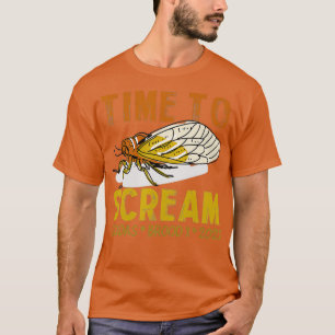 Camiseta Cicadas Hora De Gritar Brood X 2021 Engraçado