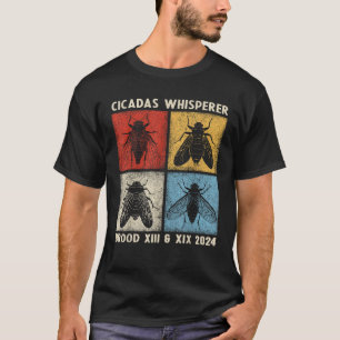 Camiseta Cicadas Whisper Cicada Invasão 2024 Brood XIII Br