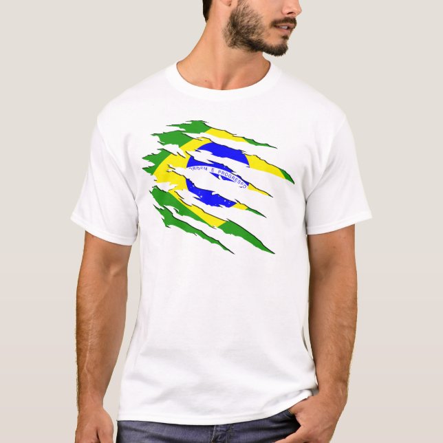 Camiseta Cicatriz brasileira (Frente)