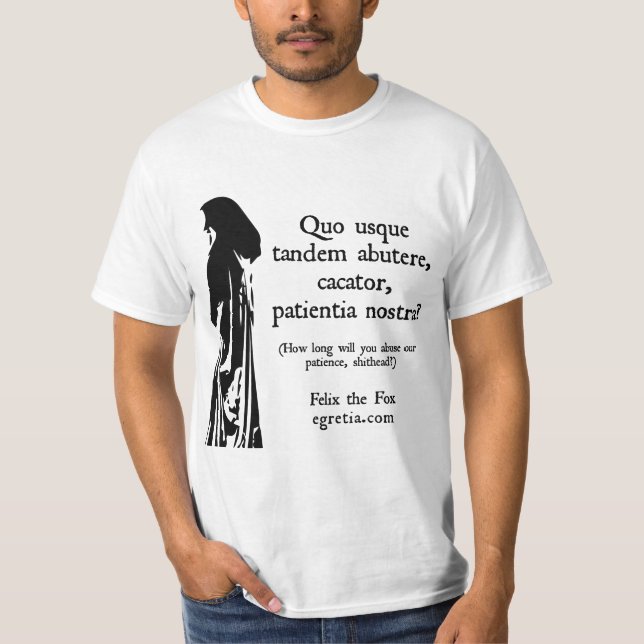 Camiseta Cicero diário (Frente)