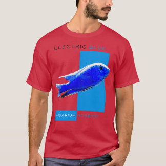 Camiseta Cichlid Azul Elétrico
