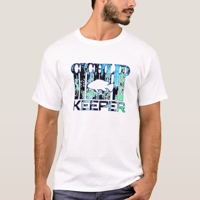 Camiseta Cichlid Keeper Espalhando Aquário Cichlive Fish Br (Frente)
