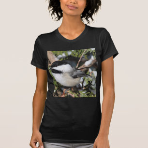 Camiseta Cickadee de capa preta