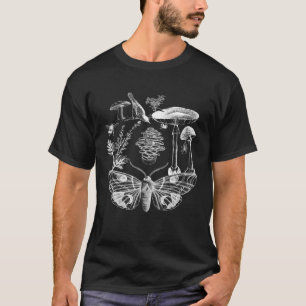 Camiseta Ciclagem de Mycologia Floresta Fungi Cogumelos