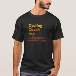 Camiseta Ciclagem Definição de Treinador Ciclista Humor Bik