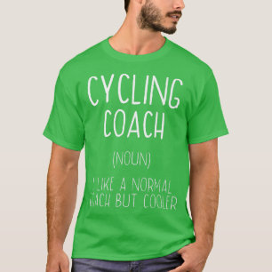 Camiseta Ciclagem Definição de Treinador Engraçado Ciclista