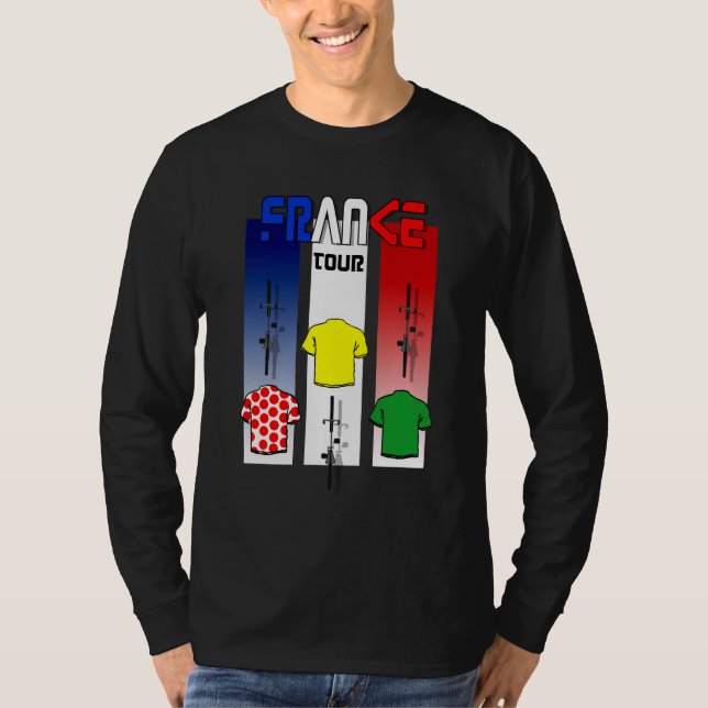 Camiseta Ciclagem visitando a engrenagem dos ciclistas de (Frente)