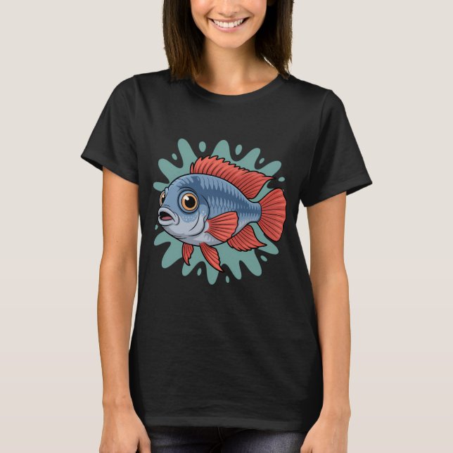 Camiseta Ciclídeo Africano (Frente)