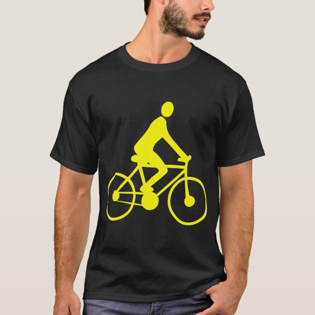 Camiseta Ciclismo - Amarelo (Frente)