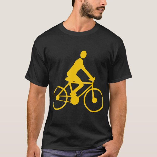 Camiseta Ciclismo - Âmbar (Frente)