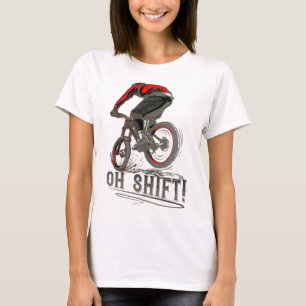 Camiseta Ciclismo Andando De Mtb Ciclista De Montanha Oh Nã