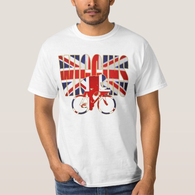 Camiseta Ciclismo da família de Wiggins para amantes da (Frente)