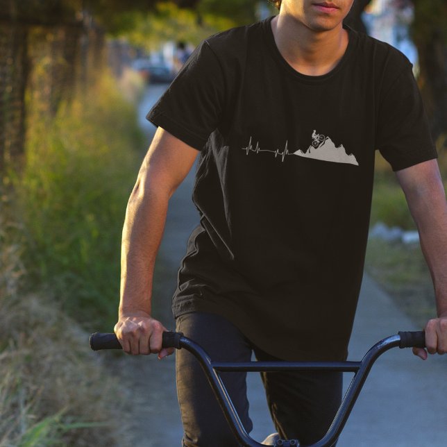 Camiseta Ciclismo De Bicicleta Montanha (Criador carregado)