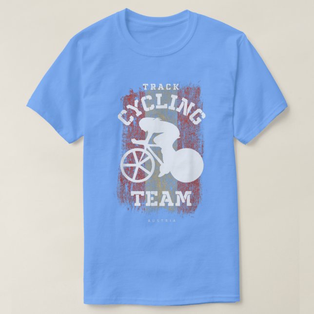 Camiseta Ciclismo de bicicleta na Áustria, bicicleta rodovi (Frente do Design)