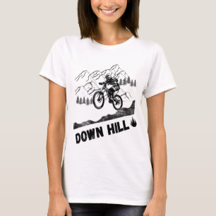 Camiseta Ciclismo de Montanha Descida