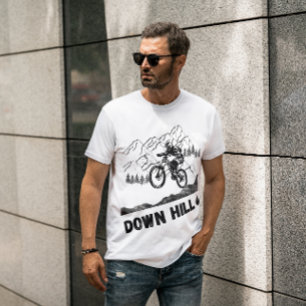 Camiseta Ciclismo de Montanha Descida 