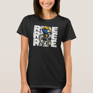 Camiseta Ciclismo de montanha downhill MTB roda corrida BMX