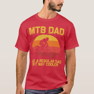 Camiseta Ciclismo de Montanha Legal para Pai Ciclista MTB B